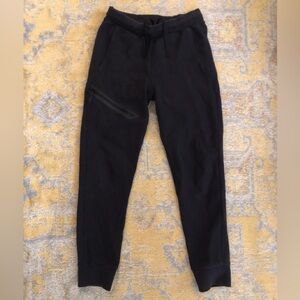 Champion Black Joggers Sweatpants Zipper Pocket Drawstring Pants